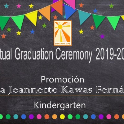 Graduación virtual Preparatoria 2019-2020